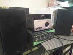 Sony speakers and amplifier