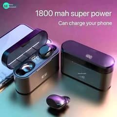 Sony Ericsson airdots / Bluetooth / Earbuds 1800 MAH power bank