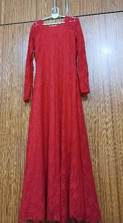 Red Net Long Maxi Brand new