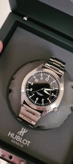 original Ovris Gents wrist watch sta8nless steel heavy watch