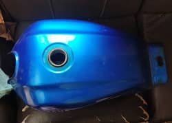 YBZ fuel tank, Blue color