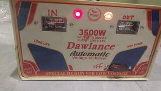 stabilizer 3500 W Dawlance Automatic Brand New
