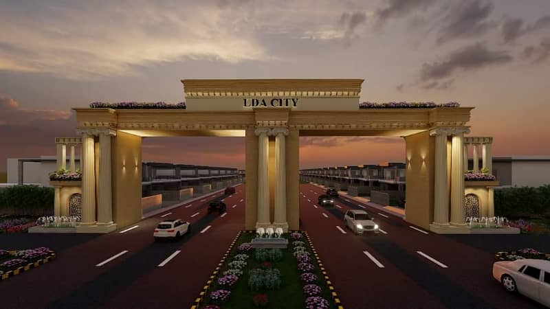 10 Marla Ideal Location Plot For Sale In L Block LDA City Lahore 2