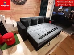Sofa cum bed/Dewan/Double cumbed/Sofa/L Shape/combed/Bed Set/MoltyFoam