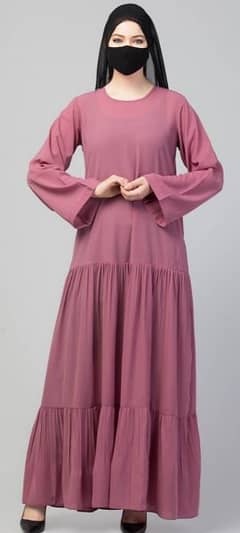 Arabic fabric abaya