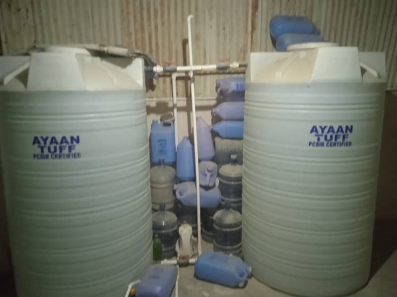 ro plant with water supply for sale in malir 13