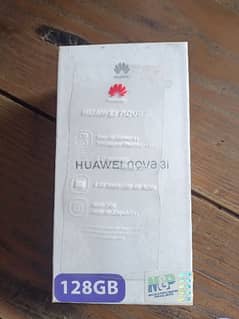 huawie Nova 3i with Box nd original charger 4\128