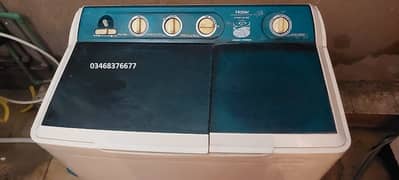 Haier Twin-Tub Washing Machine full size HWM120-BS