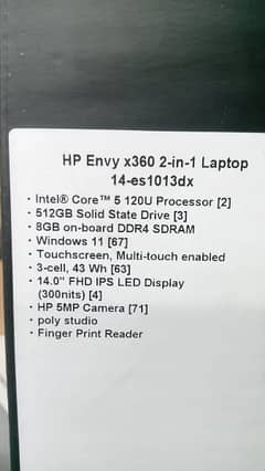 HP ENVY X360 2IN1
