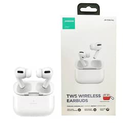 Joyroom Jr-T03S Pro (NX3) Wireless Earbuds White With Thin Red Case