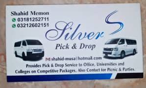 Hiroof pick n drop services on monthly basis