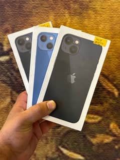 IPhone 13 JV LLA 128GB Black Blue Non Active Box Packed