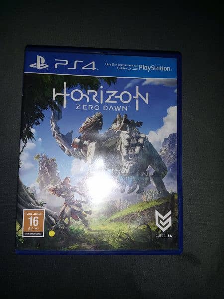 PS4 Games. Horizon Zero dawn, Far cry 5, FIFA 19 5