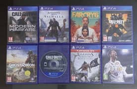 PS4 PS5 Disc Games Far Cry 6 Assassins Creed Call of Duty Warfare
