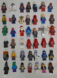 Lego Mini Figures and Characters diffrnt prices 0