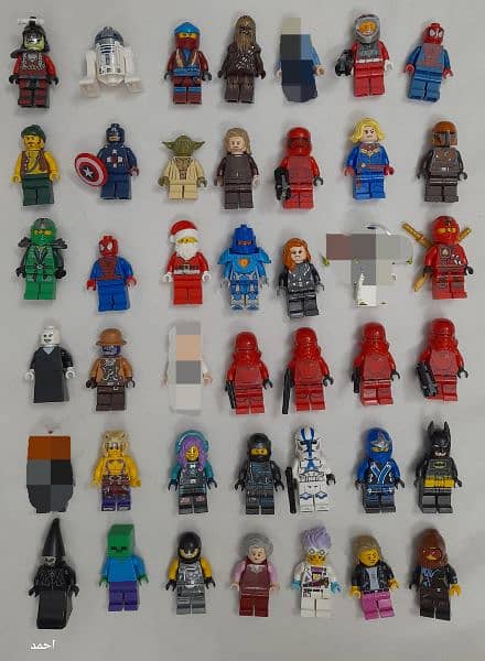 Lego Mini Figures and Characters diffrnt prices 0