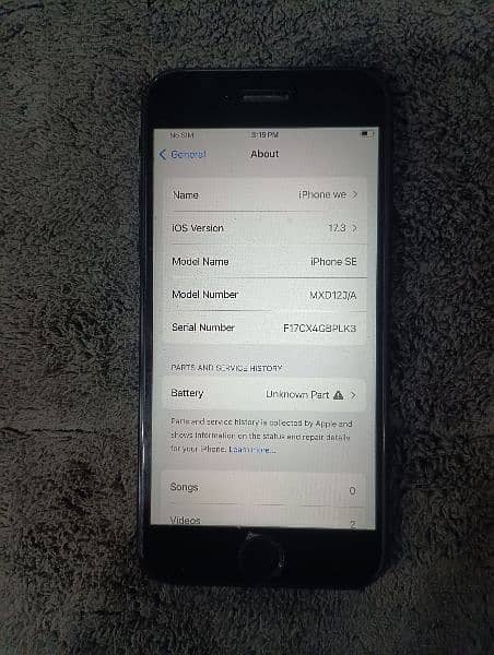 Iphone SE 2020 DUAL SIM PTA 128GB 6