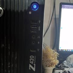 HP Z420  ( Processor E 1620 , 350GB  HDD , 120GB  SSD , GTX 660 )