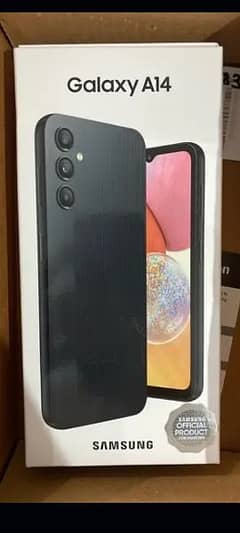 Samsung A14 only box open not use