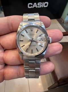Rolex Oyster Perpetual Date serial 1500 automatic only watch is avail