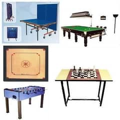 Indoor Games | TABLE TENNIS | Carrom | Snooker | Chess | Badawa|
