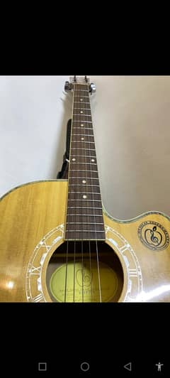 Six Strings Acoustic Guitar In New Condition (+923335143467 Whatsapp).