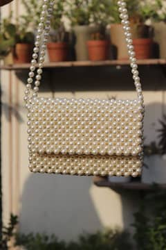 pearl bags / beaded bags