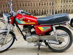 Honda 125 CG 1997 model Karachi number complete file 03,44,68,60,819