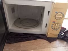 Microwaves oven used.