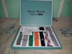 7in1 Smart watch 7 straps