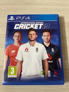 Cricket 19 PS4 CD