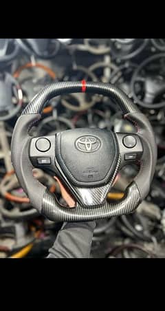 Toyota Corolla Grande Carbon fiber steering
