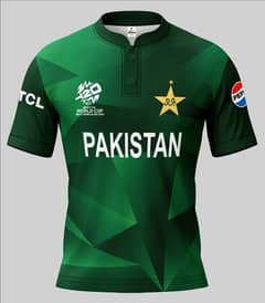 Pakistan Cricket Team Shirt With your Name  2024 t20wc