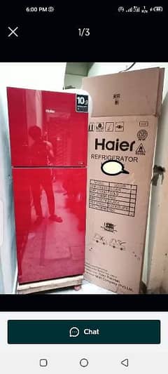 New condition Haire Glass door only 4 moth used 03095449689