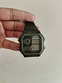 Casio Classic Green Watch AE1200WHB-3B10