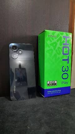 infinix hot 30 play with box