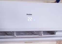 Haier Ac and Dc inverter 1.5 ton for sale WhatsApp 03098538937