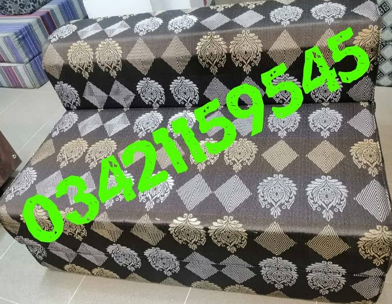 sofa cum bed medicated foam furniture chair table almari shop dressing 11