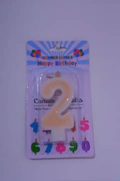 Birthday Nomber candles