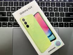 Samsung A24 8GB 128GB New Box Pack PTA Approved - LIME GREEN