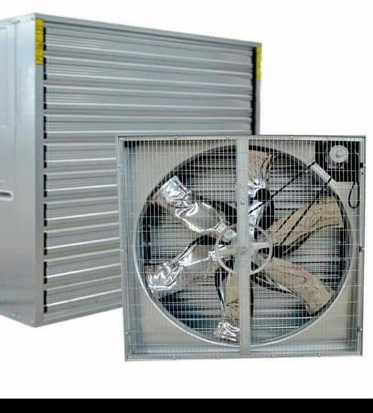 Exhaust Fan with Shutters 24" to 54" 8