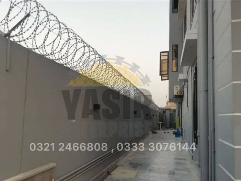 Best Electric Fence & Razor Wire Company in Karachi - Barbed Wire 6