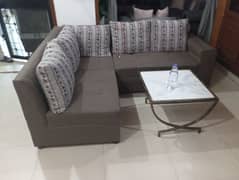 L Shaped Sofa Customized with Master Foam 10 years guarantee