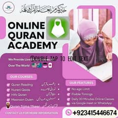 Learning Quran Online Accadmy