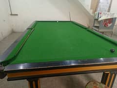 snoker table 5 by 10 new condition 15 boll set sath 03134026882