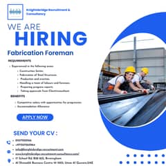 Fabrication Foreman