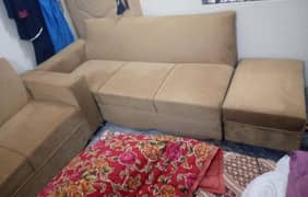 vallvet sofa set