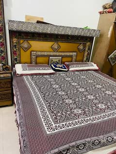 Bed set/ Double bed /side Tables /Mattress / Furniture