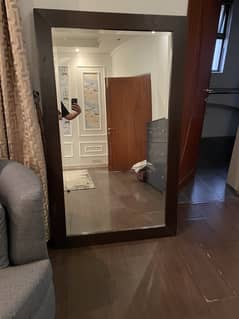 Beautiful Pure Solid Wood Mirror