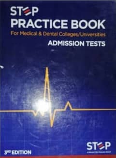 MDCAT step academy practice book best for mcqs practice